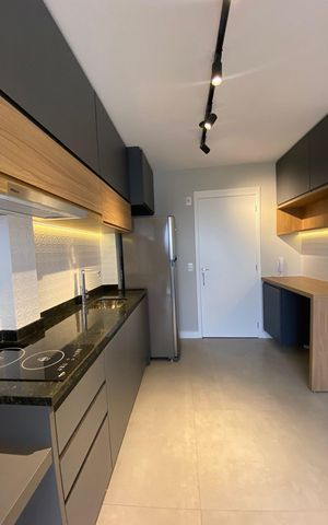 Apartamento à venda com 26m², 1 quarto e sem vaga Apartamento à venda com 26m², 1 quarto e sem vagaCozinha