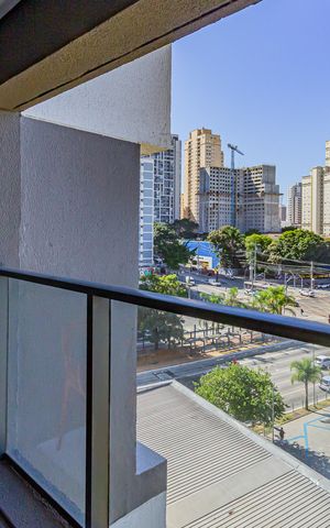 Studio à venda com 27m², 1 quarto e sem vaga Studio à venda com 27m², 1 quarto e sem vagaVaranda