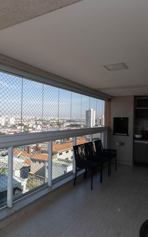 Apartamento à venda com 133m², 3 quartos e 3 vagas Apartamento à venda com 133m², 3 quartos e 3 vagas Varanda / Churrasqueira