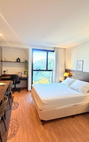 Studio para alugar com 25m², 1 quarto e 1 vaga