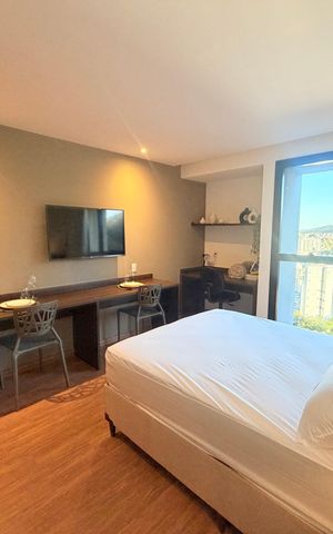 Studio para alugar com 25m², 1 quarto e 1 vaga