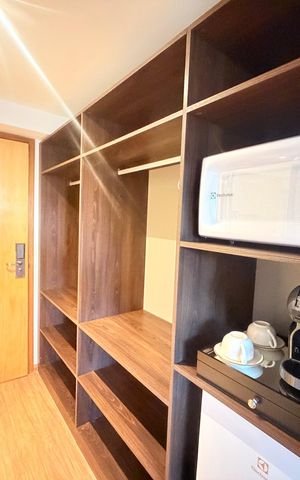 Studio para alugar com 25m², 1 quarto e 1 vaga