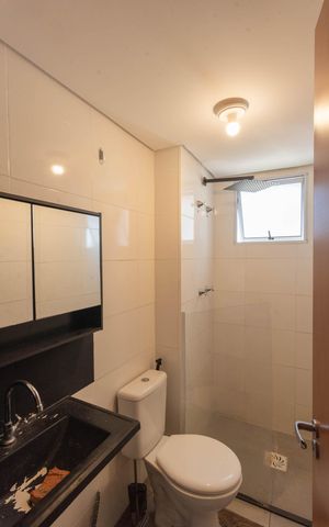 Apartamento para alugar com 45m², 1 quarto e 1 vaga Apartamento para alugar com 45m², 1 quarto e 1 vagaBanheiro