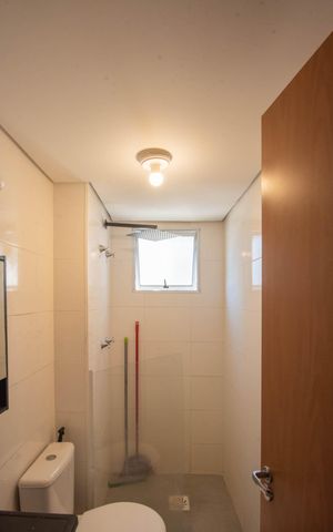 Apartamento para alugar com 45m², 1 quarto e 1 vaga Apartamento para alugar com 45m², 1 quarto e 1 vagaBanheiro