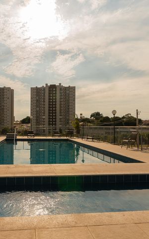 Apartamento para alugar com 45m², 1 quarto e 1 vaga Apartamento para alugar com 45m², 1 quarto e 1 vagaÁrea comum - Piscina