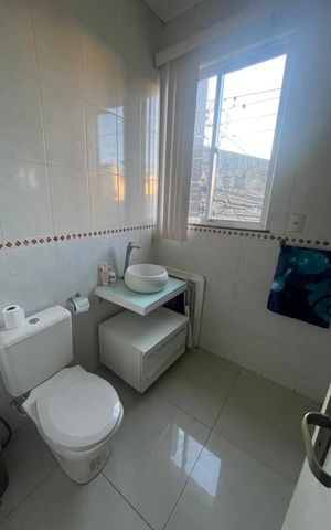 Casa para alugar com 100m², 3 quartos e 2 vagas Casa para alugar com 100m², 3 quartos e 2 vagasBanheiro social