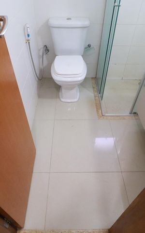 Apartamento para alugar com 105m², 3 quartos e 2 vagasBanheiro suite 1