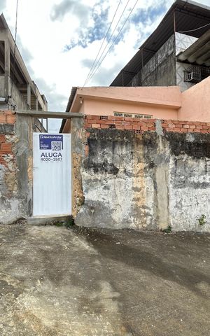 Casa para alugar com 38m², 1 quarto e sem vagaFachada 