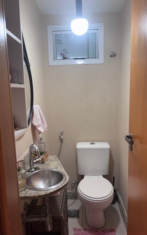 Apartamento à venda com 104m², 3 quartos e 1 vaga Apartamento à venda com 104m², 3 quartos e 1 vagaBanheiro