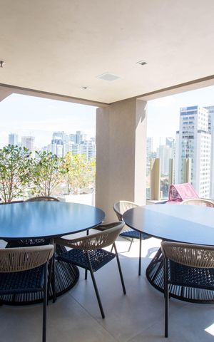 Studio à venda com 25m², 1 quarto e sem vaga
