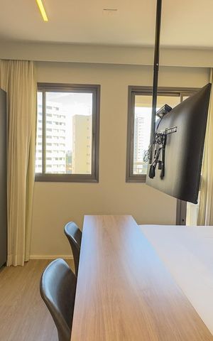 Studio à venda com 25m², 1 quarto e sem vaga