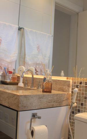 Apartamento para alugar com 69m², 2 quartos e 1 vagaBanheiro da Suíte