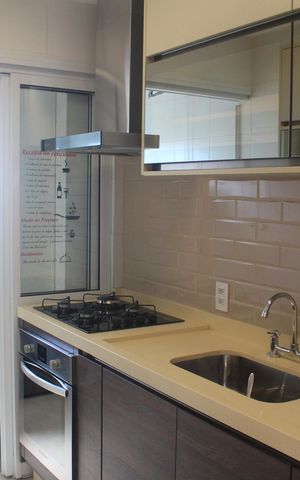 Apartamento para alugar com 69m², 2 quartos e 1 vagaCozinha