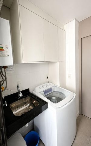 Apartamento para alugar com 80m², 2 quartos e 2 vagas Apartamento para alugar com 80m², 2 quartos e 2 vagasÁrea de serviço