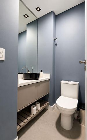 Apartamento para alugar com 80m², 2 quartos e 2 vagas Apartamento para alugar com 80m², 2 quartos e 2 vagasBanheiro