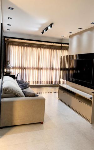 Apartamento para alugar com 80m², 2 quartos e 2 vagas Apartamento para alugar com 80m², 2 quartos e 2 vagasSala