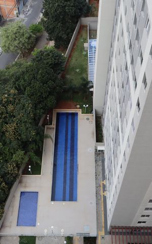 Apartamento à venda com 35m², 2 quartos e sem vagaVista do quarto