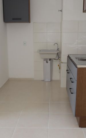 Apartamento à venda com 35m², 2 quartos e sem vagaCozinha e Área de Serviço