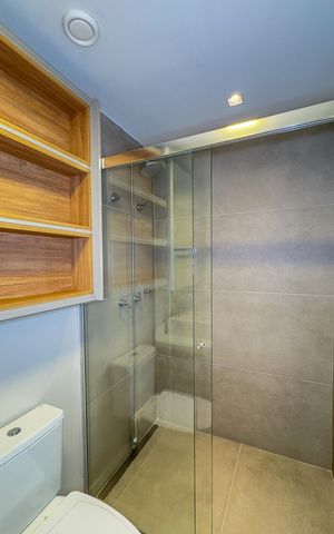 Apartamento para alugar com 167m², 3 quartos e 3 vagasBanheiro da Suíte 2