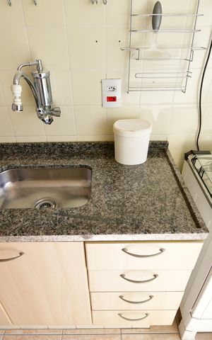 Apartamento à venda com 40m², 1 quarto e sem vagaCozinha