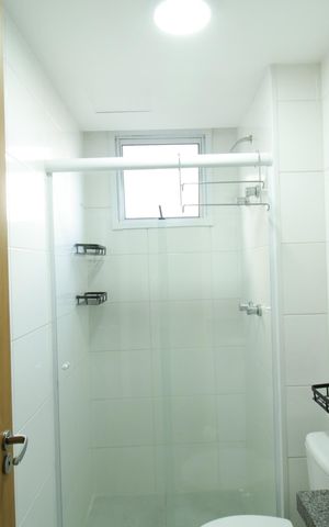 Apartamento à venda com 44m², 2 quartos e 1 vaga Apartamento à venda com 44m², 2 quartos e 1 vagaBanheiro