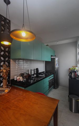 Apartamento à venda com 50m², 1 quarto e sem vaga Apartamento à venda com 50m², 1 quarto e sem vagaCozinha/Area de serviço