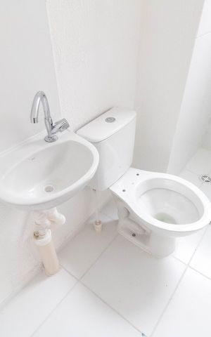 Apartamento para alugar com 46m², 2 quartos e sem vaga Apartamento para alugar com 46m², 2 quartos e sem vagaBanheiro