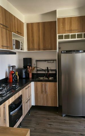 Casa de condomínio para alugar com 84m², 2 quartos e 2 vagas Casa de condomínio para alugar com 84m², 2 quartos e 2 vagasCozinha