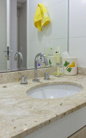 Apartamento para alugar com 92m², 3 quartos e 2 vagasBanheiro social