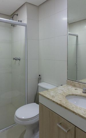Apartamento para alugar com 92m², 3 quartos e 2 vagasBanheiro social