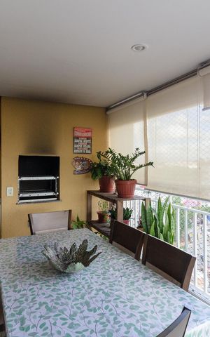 Apartamento para alugar com 92m², 3 quartos e 2 vagasVaranda gourmet