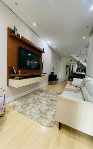 Apartamento à venda com 110m², 2 quartos e 1 vaga Apartamento à venda com 110m², 2 quartos e 1 vagaSala