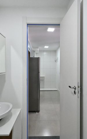 Apartamento para alugar com 36m², 2 quartos e sem vagaBanheiro