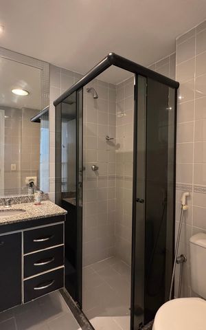 Apartamento à venda com 74m², 2 quartos e 1 vaga Apartamento à venda com 74m², 2 quartos e 1 vagaBanheiro Social
