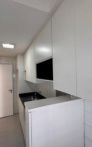 Apartamento à venda com 74m², 2 quartos e 1 vaga Apartamento à venda com 74m², 2 quartos e 1 vagaCozinha e Área de Serviço
