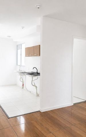 Apartamento à venda com 45m², 2 quartos e 1 vaga