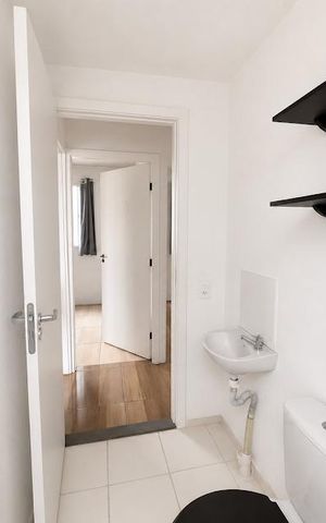 Apartamento à venda com 45m², 2 quartos e 1 vaga