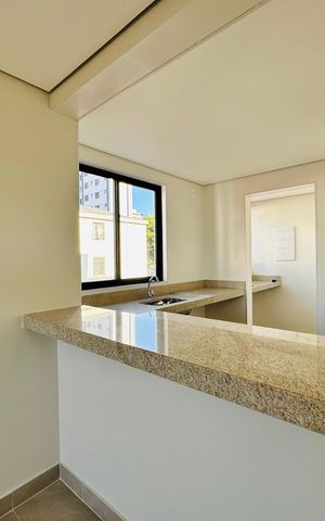 Apartamento à venda com 60m², 2 quartos e 2 vagas Apartamento à venda com 60m², 2 quartos e 2 vagasCozinha