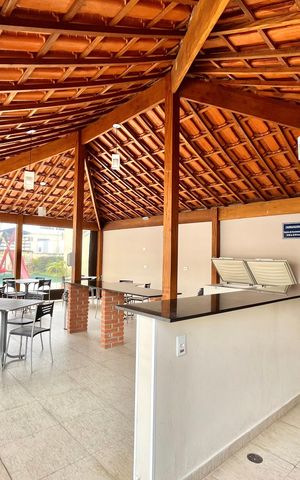 Apartamento à venda com 64m², 2 quartos e 2 vagasÁrea comum - Churrasqueira