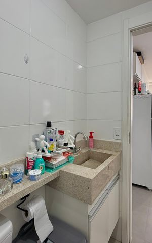 Apartamento para alugar com 35m², 2 quartos e sem vaga Apartamento para alugar com 35m², 2 quartos e sem vagaBanheiro