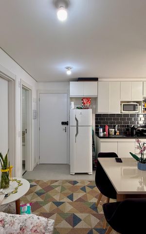 Apartamento para alugar com 35m², 2 quartos e sem vaga Apartamento para alugar com 35m², 2 quartos e sem vagaSala