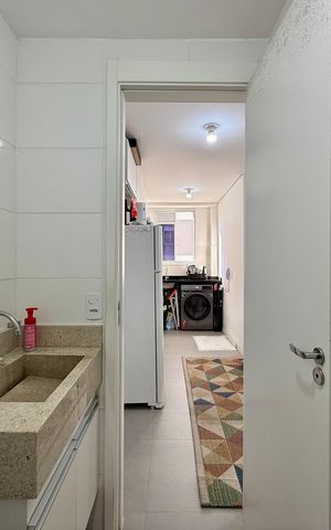 Apartamento para alugar com 35m², 2 quartos e sem vaga Apartamento para alugar com 35m², 2 quartos e sem vagaBanheiro