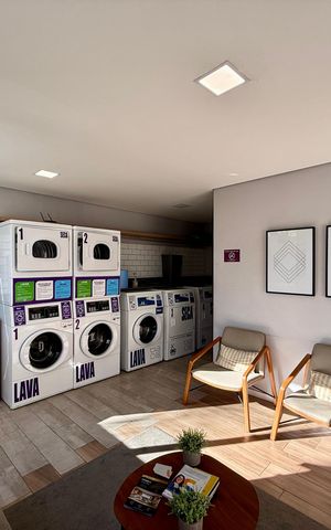 Apartamento para alugar com 35m², 2 quartos e sem vaga Apartamento para alugar com 35m², 2 quartos e sem vagaLavanderia