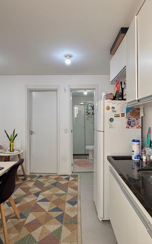 Apartamento para alugar com 35m², 2 quartos e sem vaga Apartamento para alugar com 35m², 2 quartos e sem vagaCozinha