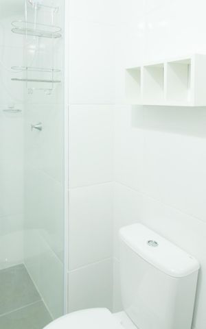 Apartamento à venda com 34m², 2 quartos e sem vaga Apartamento à venda com 34m², 2 quartos e sem vagaBanheiro