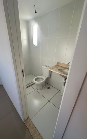 Apartamento para alugar com 76m², 3 quartos e 2 vagas Apartamento para alugar com 76m², 3 quartos e 2 vagasBanheiro
