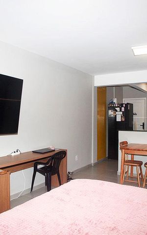 Studio para alugar com 36m², 1 quarto e sem vagaStudio - Sala / Quarto