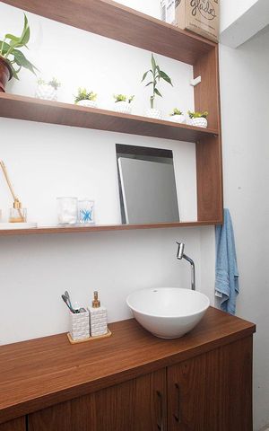 Studio para alugar com 36m², 1 quarto e sem vagaBanheiro