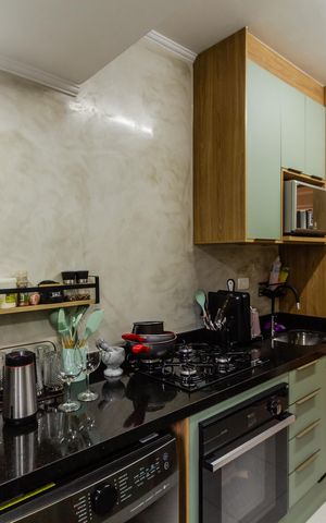 Apartamento à venda com 55m², 1 quarto e 1 vaga Apartamento à venda com 55m², 1 quarto e 1 vagaCozinha