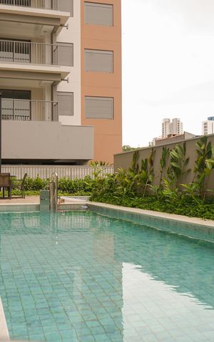 Apartamento para alugar com 47m², 2 quartos e sem vaga Apartamento para alugar com 47m², 2 quartos e sem vagaÁrea comum - Piscina